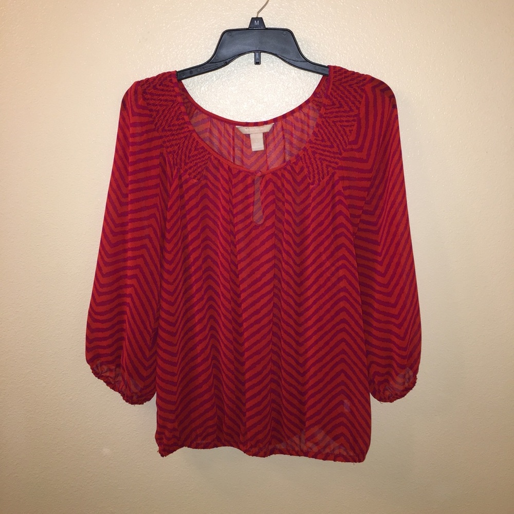 Banana Republic 3/4 Sleeve Blouse